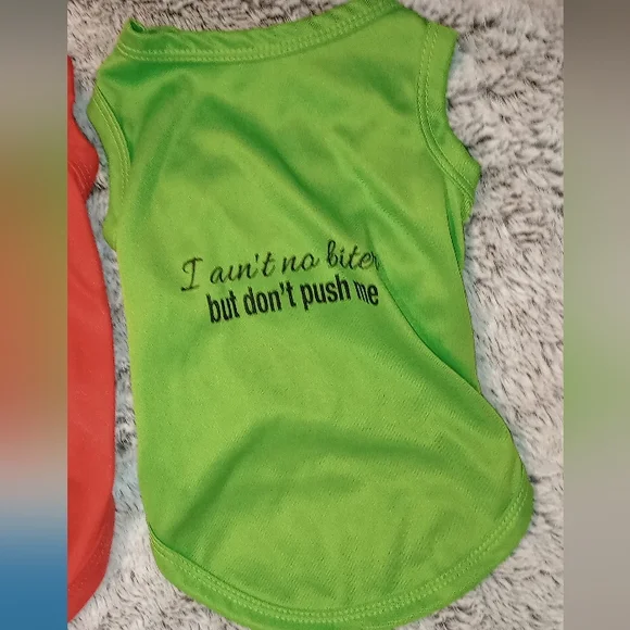 Never Worn Brand New Small Dog Printed T-shirts (5) - Picture 5 of 8